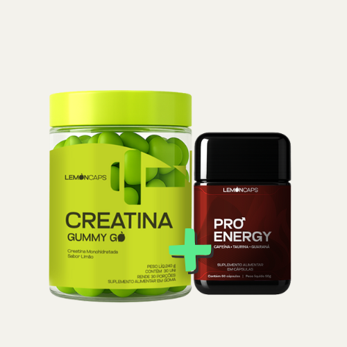 COMBO NUTREE CREATINA EM GUMMY + PRÓ ENERGY